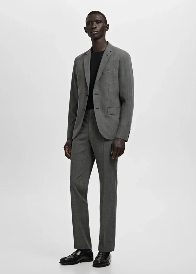 Super slim fit sako z elastické tkaniny Super slim fit sako z elastické tkaniny