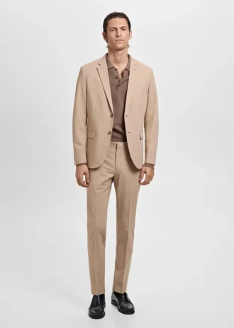 Super slim fit sako z elastické tkaniny Super slim fit sako z elastické tkaniny