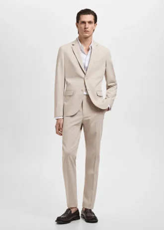 Super slim fit sako z elastické tkaniny Super slim fit sako z elastické tkaniny