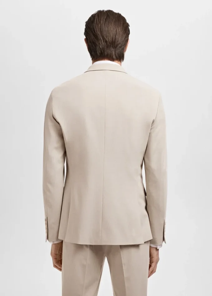 Super slim fit sako z elastické tkaniny Super slim fit sako z elastické tkaniny