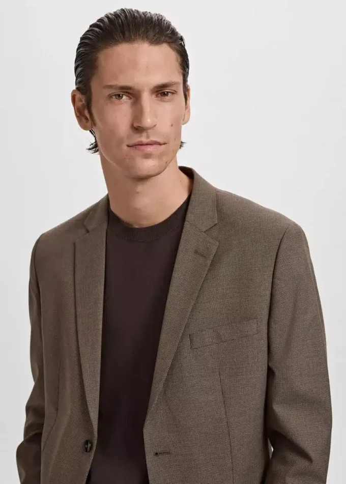 Super slim fit sako z elastické tkaniny Super slim fit sako z elastické tkaniny