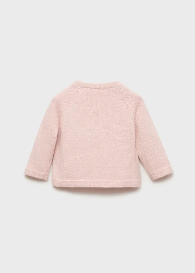 Svetr s detaily knoflíků Svetr s detaily knoflíků