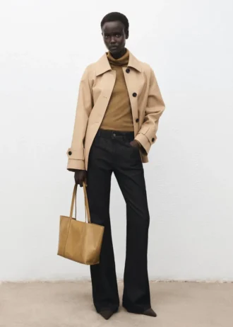 Svetr s rolákem z vlněné směsi