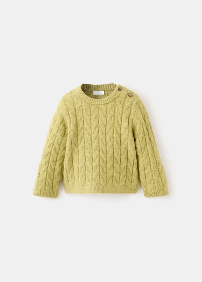 Svetr s rybí kostkou Svetr s rybí kostkou