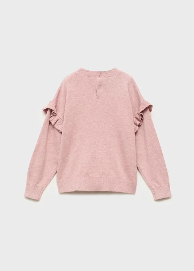 Svetr s volánky Svetr s volánky