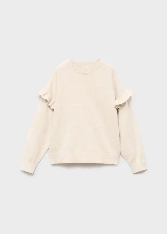 Svetr s volánky Svetr s volánky