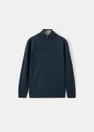 Svetr se zipem u krku Svetr se zipem u krku