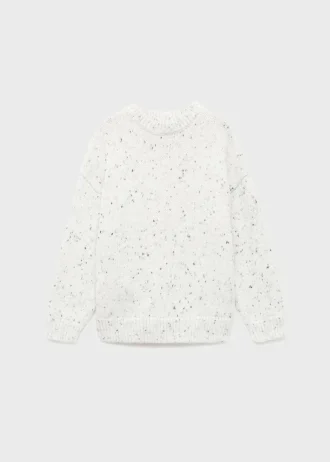 Svetr z melírované vlny Svetr z melírované vlny