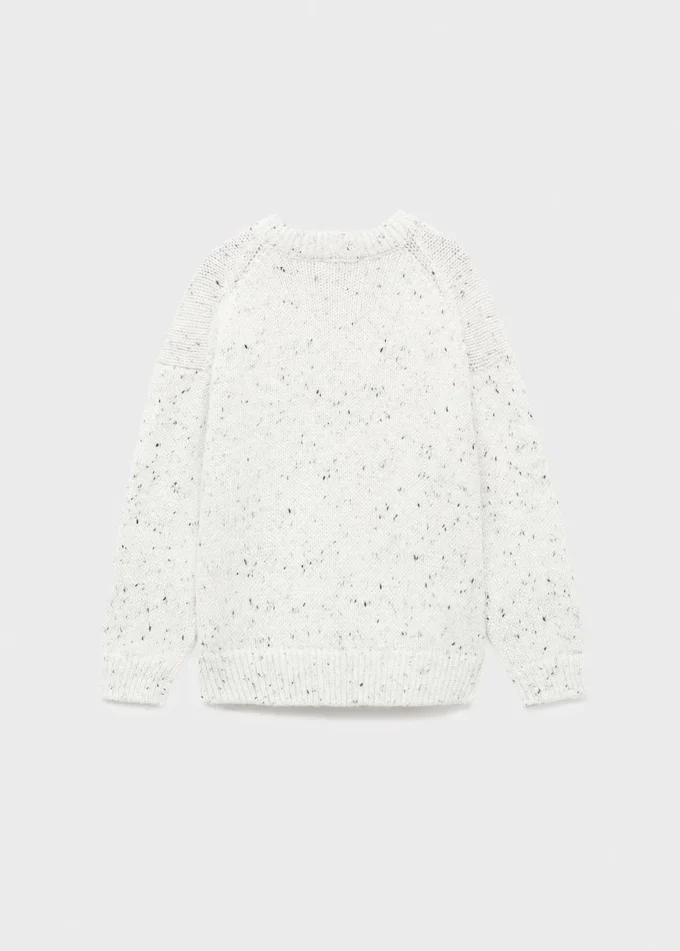 Svetr z melírované vlny Svetr z melírované vlny