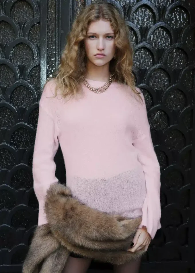 Svetr z vlny a alpaky Svetr z vlny a alpaky