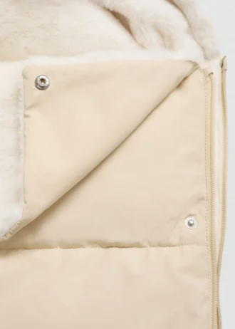 Taška na procházky s kožešinovým efektem