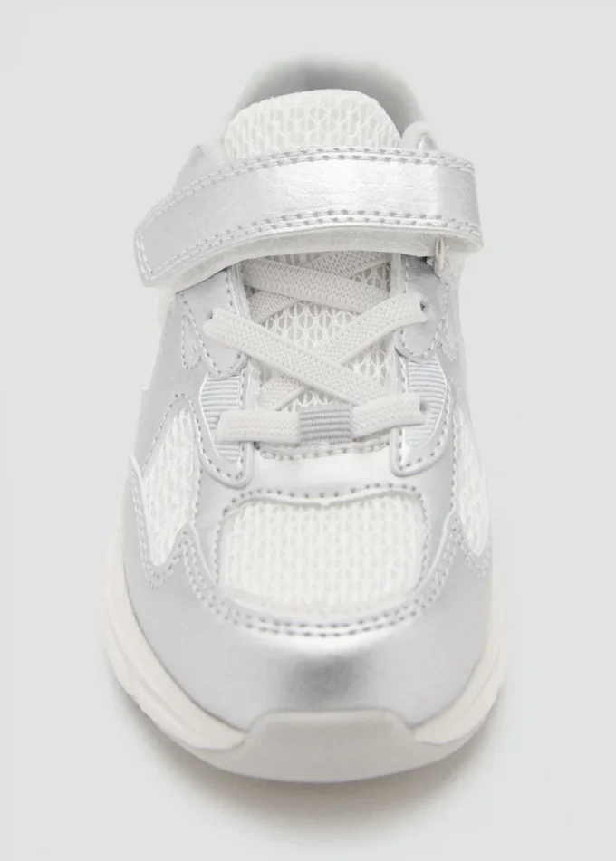 Tenisky s metalickým efektem Tenisky s metalickým efektem