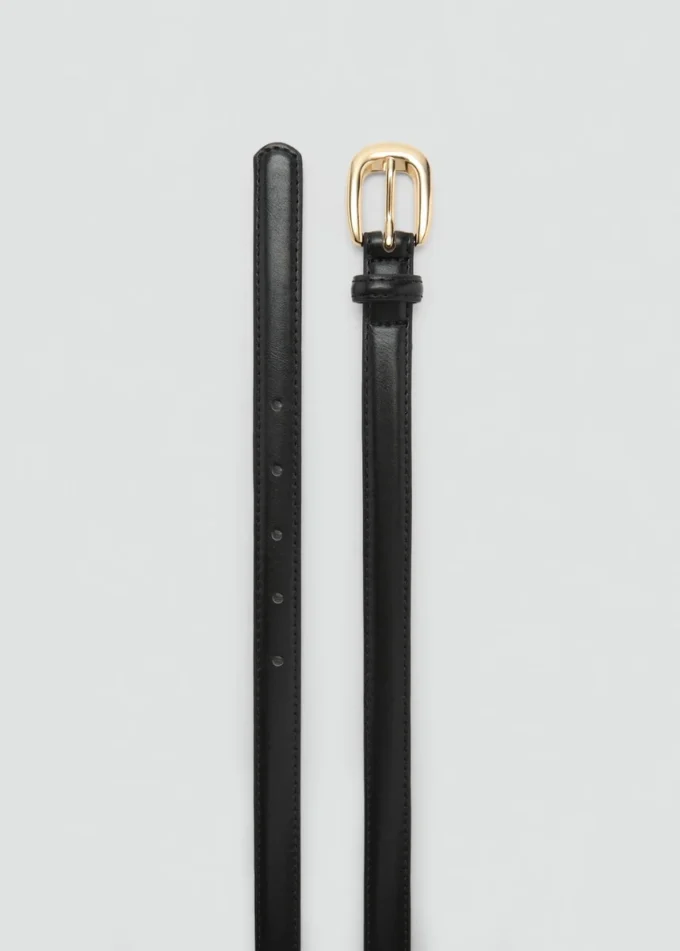 Tenký pásek s kovovou sponou Tenký pásek s kovovou sponou