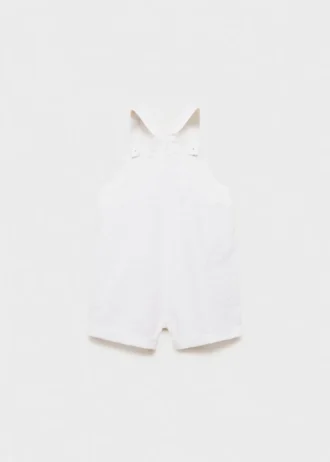 Texturované bavlněné montérky Texturované bavlněné montérky