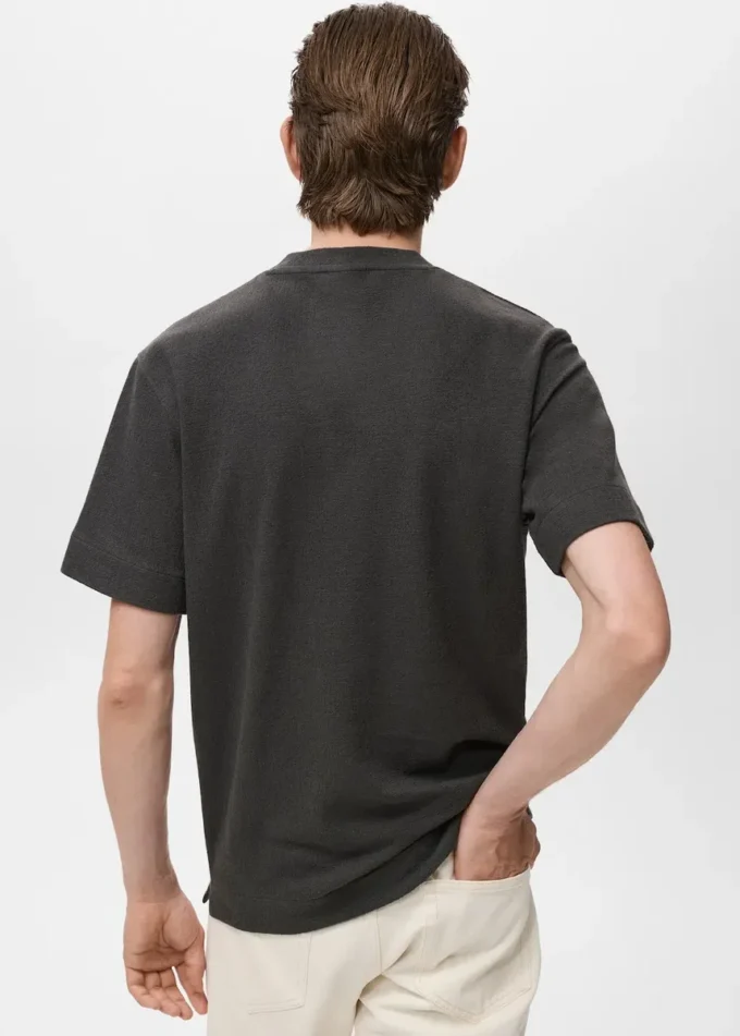 Texturované bavlněné tričko Texturované bavlněné tričko