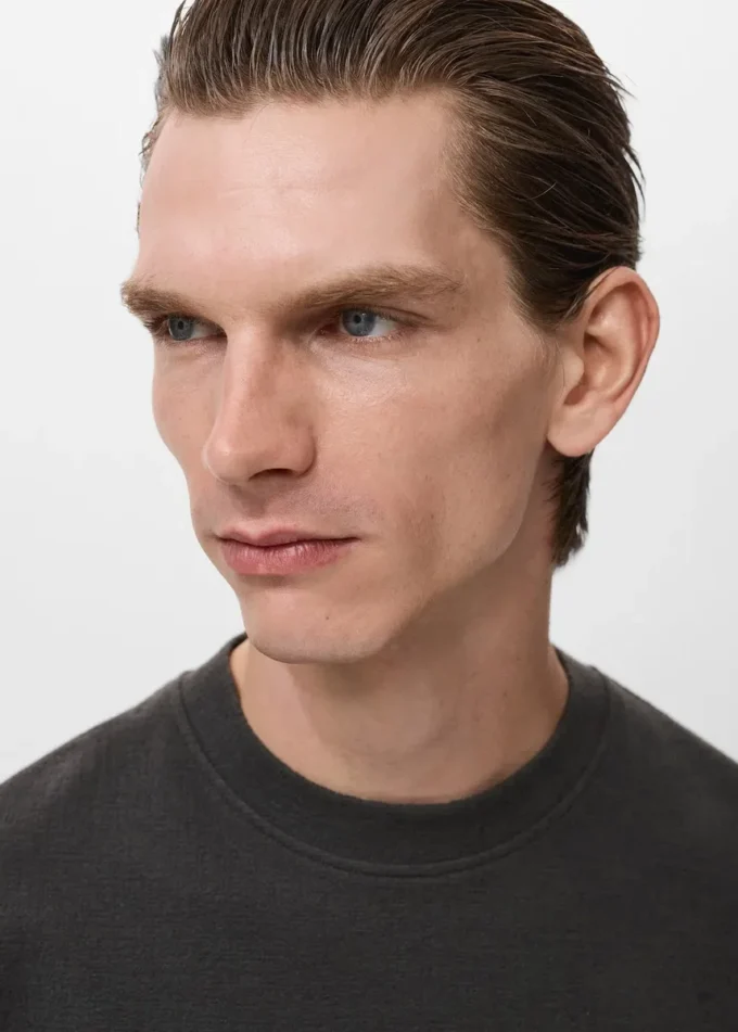 Texturované bavlněné tričko Texturované bavlněné tričko