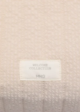 Texturovaná kosmetická taška