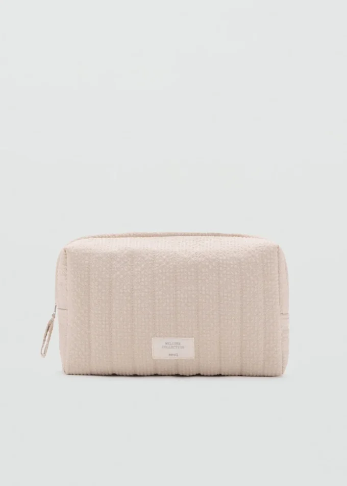 Texturovaná kosmetická taška Texturovaná kosmetická taška