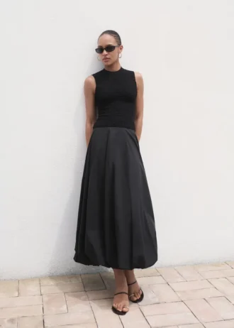 Texturovaný krepový top