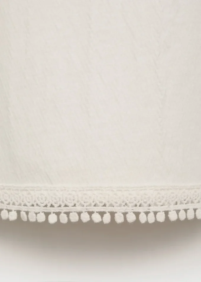 Texturované vyšívané tričko Texturované vyšívané tričko