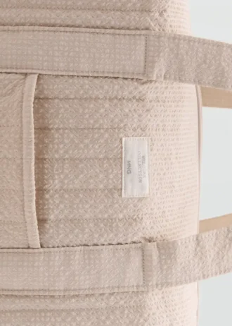 Těhotenská taška s texturou