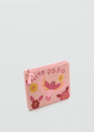 Toaletní taška s korálkovým designem