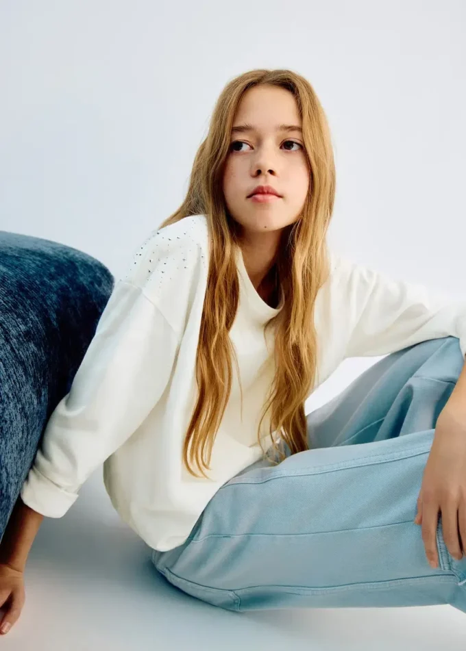 Třpytivé tričko s kamínky Třpytivé tričko s kamínky