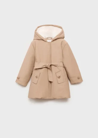 Trenchcoat s kožešinovou podšívkou Trenchcoat s kožešinovou podšívkou