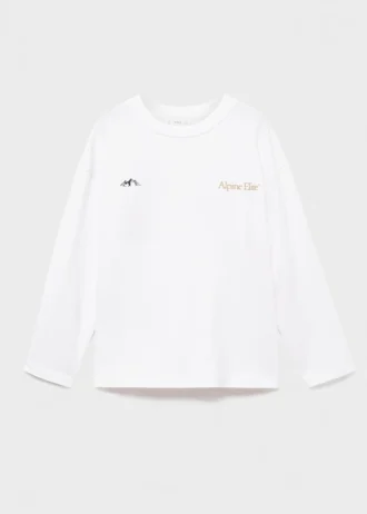 Tričko s dlouhým rukávem a potiskem