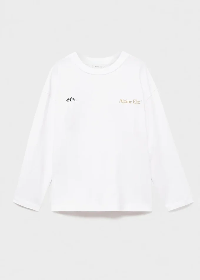 Tričko s dlouhým rukávem a potiskem Tričko s dlouhým rukávem a potiskem