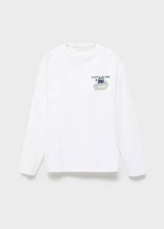 Tričko s dlouhým rukávem a potiskem