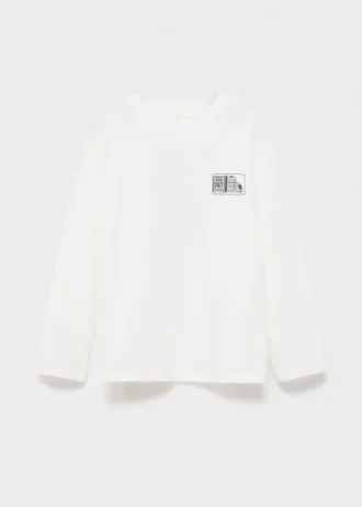 Tričko s dlouhým rukávem a potiskem