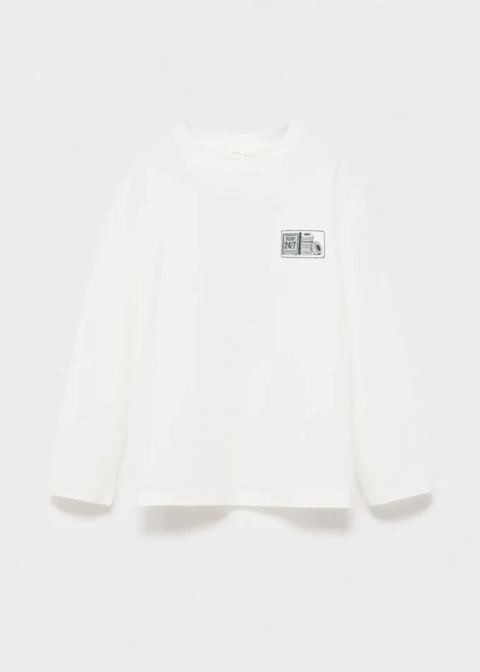 Tričko s dlouhým rukávem a potiskem Tričko s dlouhým rukávem a potiskem