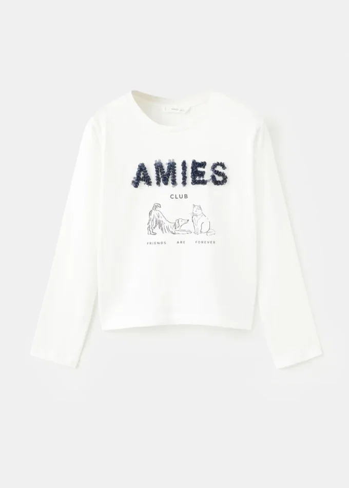 Tričko s dlouhým rukávem a potiskem Tričko s dlouhým rukávem a potiskem