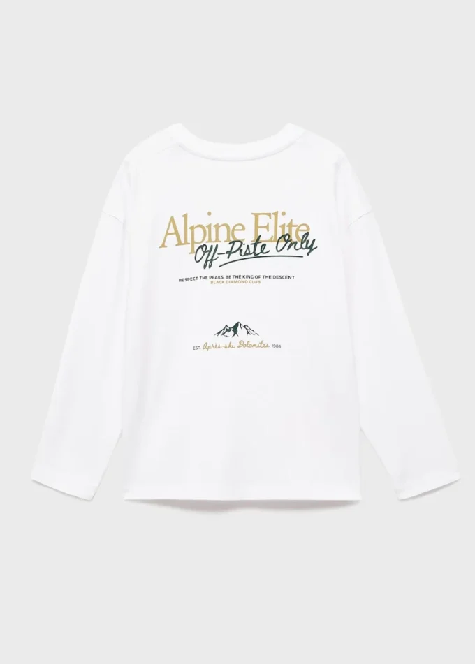 Tričko s dlouhým rukávem a potiskem Tričko s dlouhým rukávem a potiskem