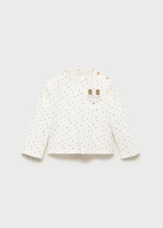 Tričko s kočičkou a kapsou