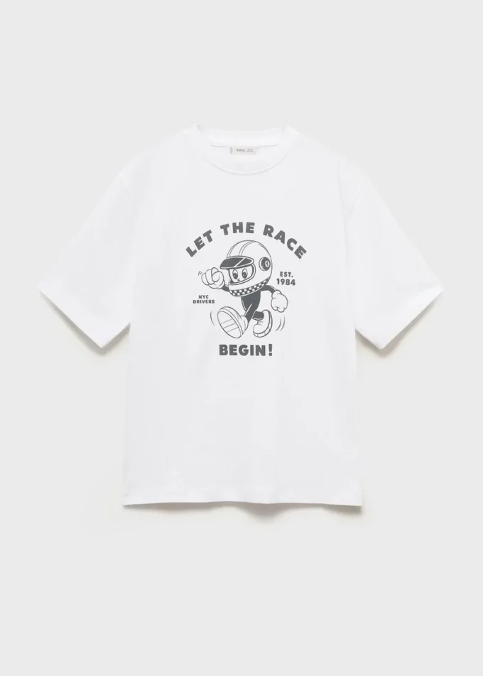 Tričko s krátkými rukávy a potiskem