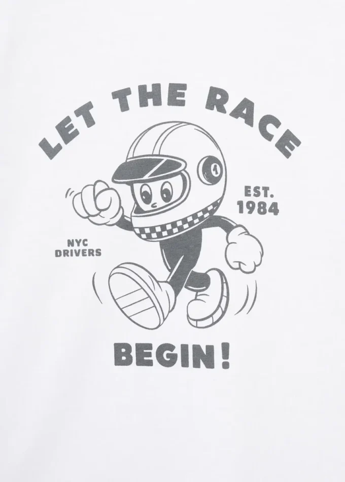 Tričko s krátkými rukávy a potiskem