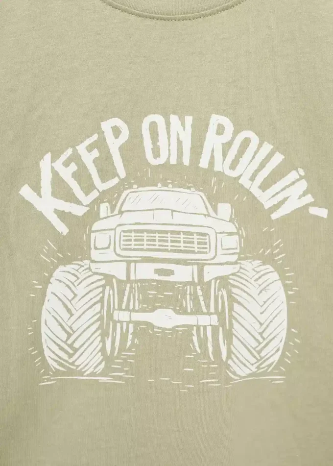 Tričko s krátkými rukávy a potiskem Tričko s krátkými rukávy a potiskem