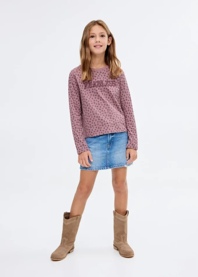 Tričko s leopardím potiskem Tričko s leopardím potiskem