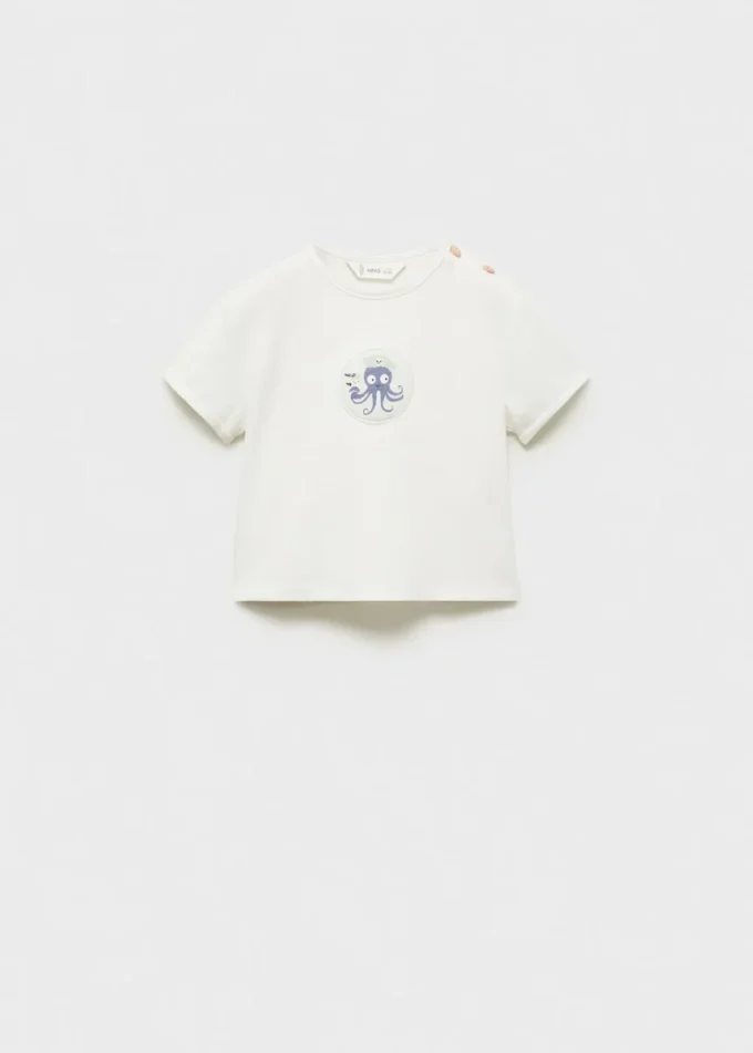 Tričko s potiskem chobotnice Tričko s potiskem chobotnice