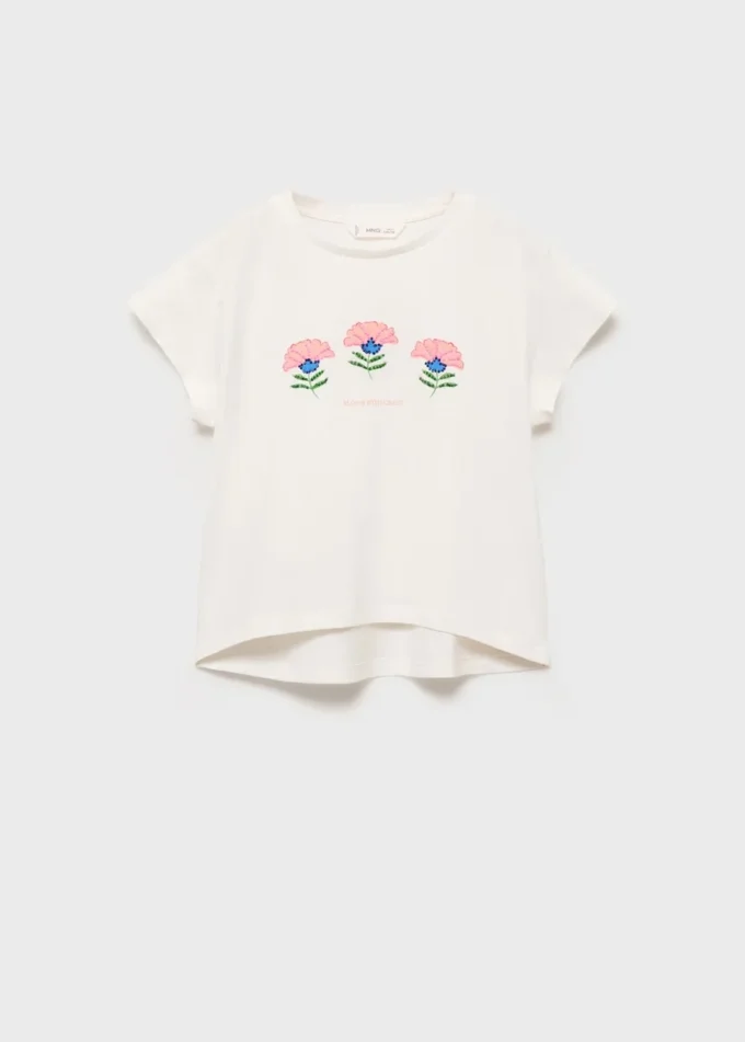 Tričko s potiskem korálků Tričko s potiskem korálků