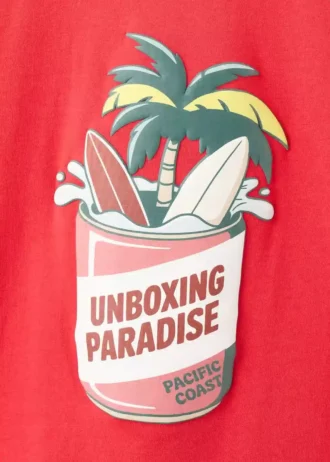 Tričko s potiskem palem