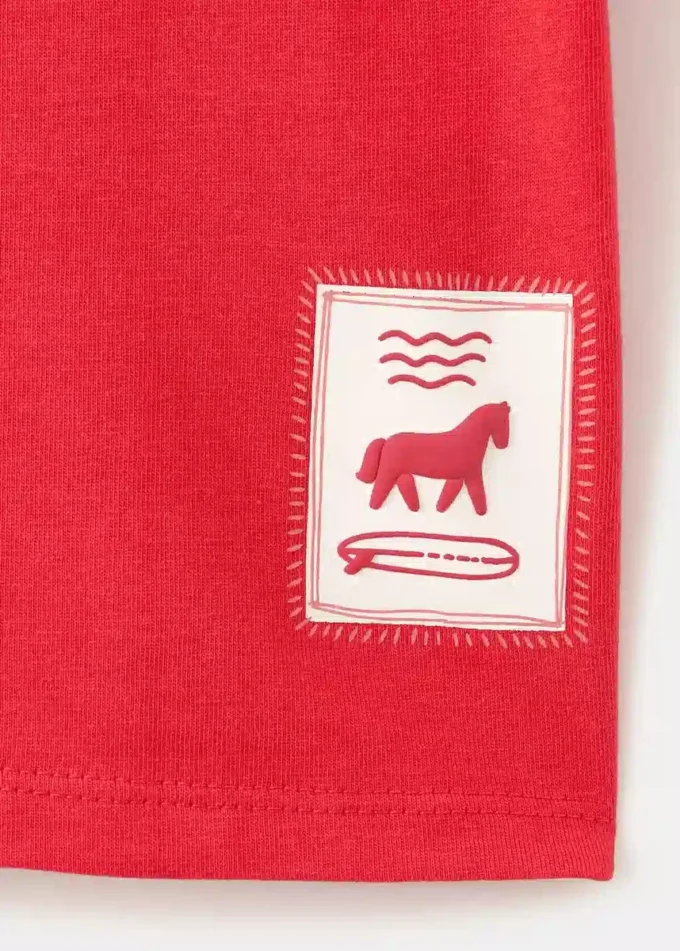 Tričko s potiskem palem Tričko s potiskem palem