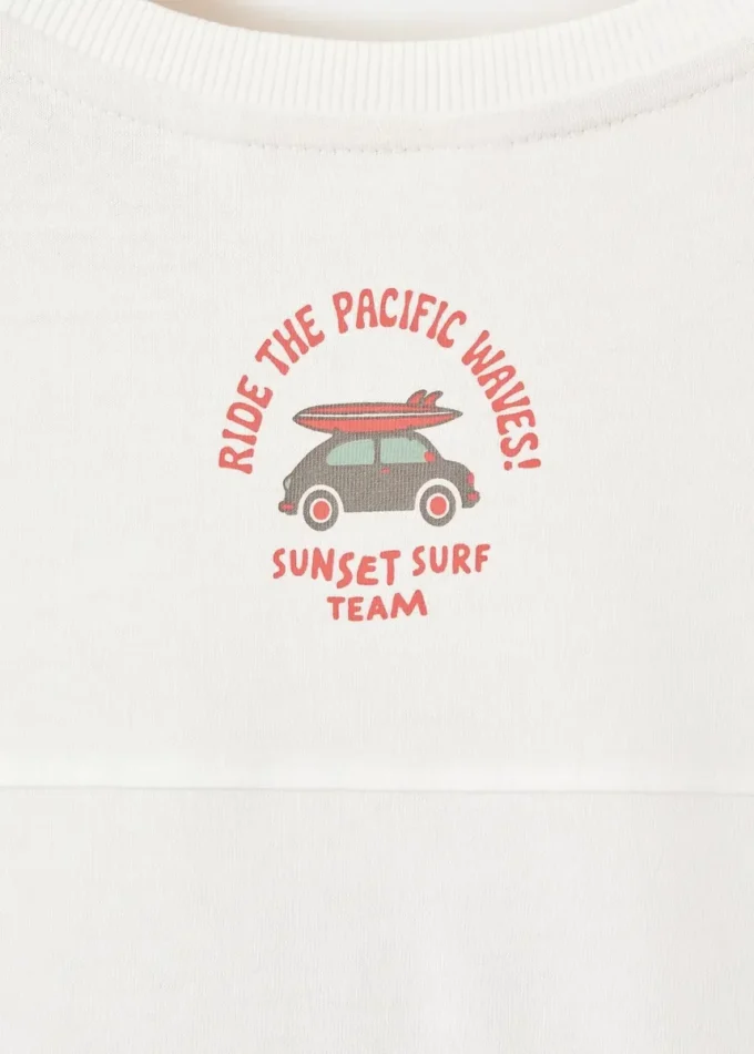 Tričko s potiskem surfování Tričko s potiskem surfování