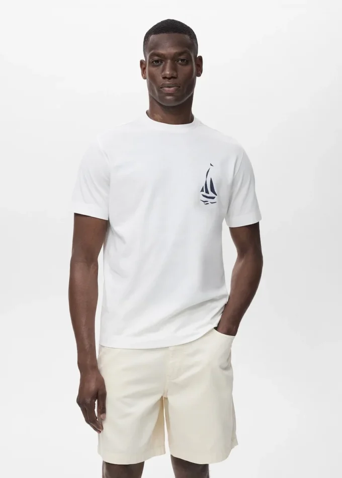 Tričko s potiskem ze 100% bavlny