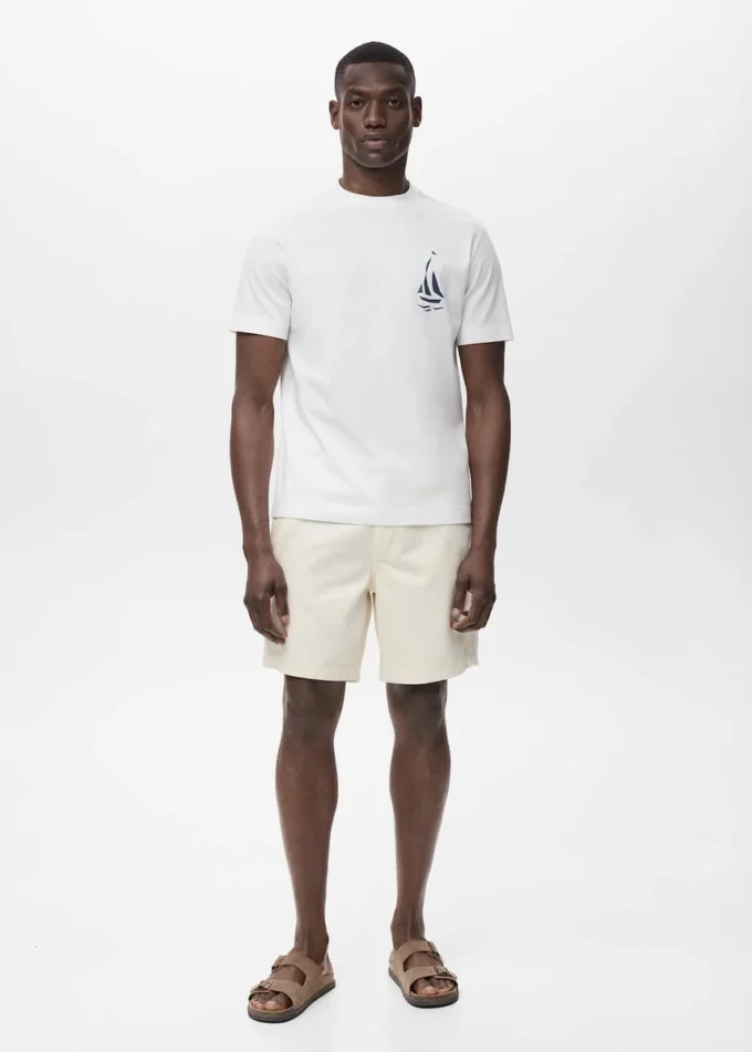 Tričko s potiskem ze 100% bavlny