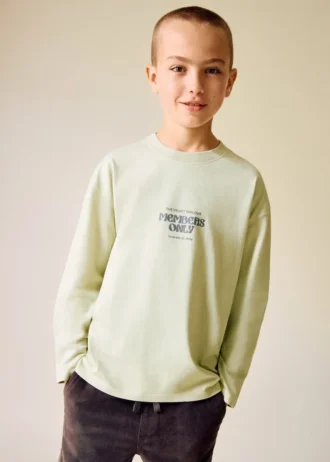 Tričko s potiskem ze směsi bavlny