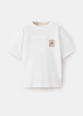 Tričko s potiskem ze směsi bavlny