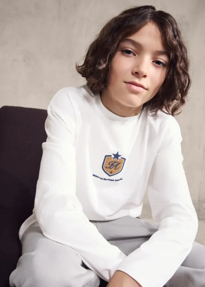 Tričko s potiskem ze směsi bavlny